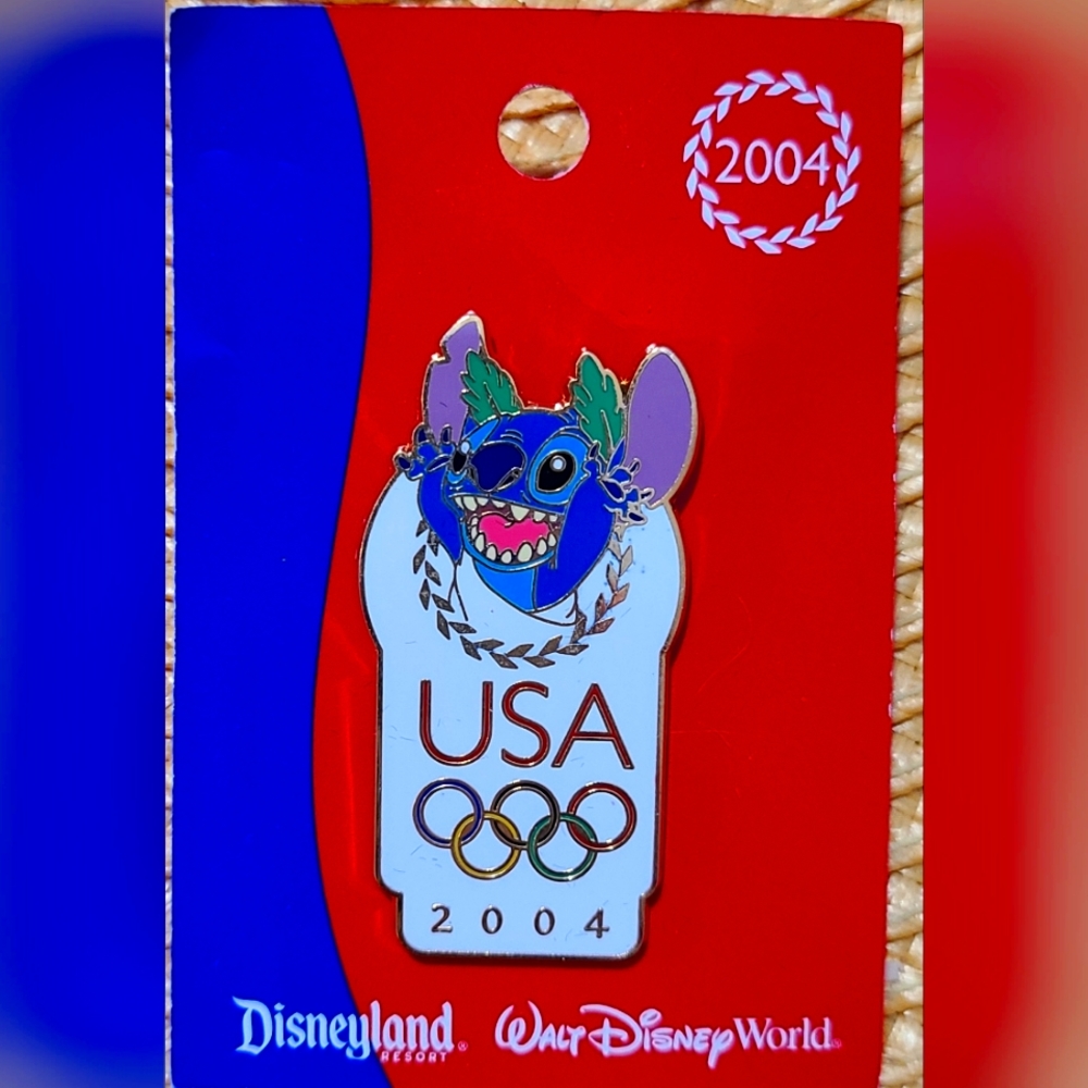 Stitch 2004 Olympics Pin